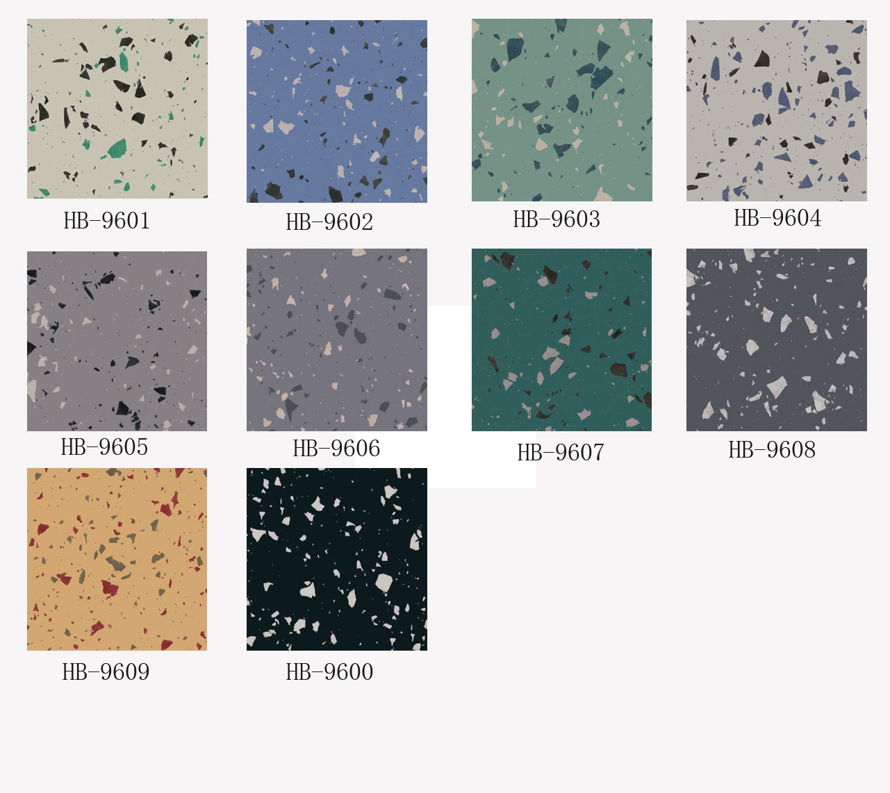 平面碎花系列防滑橡胶地板